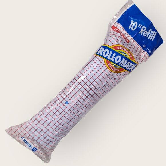 NOS Roll-O-Matic 10" Sponge Mop Refill 1110R Blue WB Walton New Steel Const USA - Picture 1 of 9